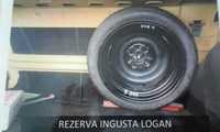 Roata rezerva Logan ingusta slim cu suport si montaj inclus auto cugpl