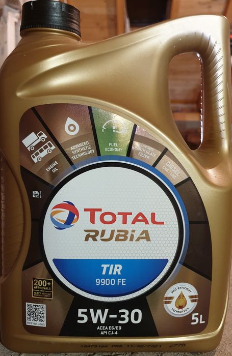 Масло Total Rubia TIR 9900 FE 5W-30 5 литра