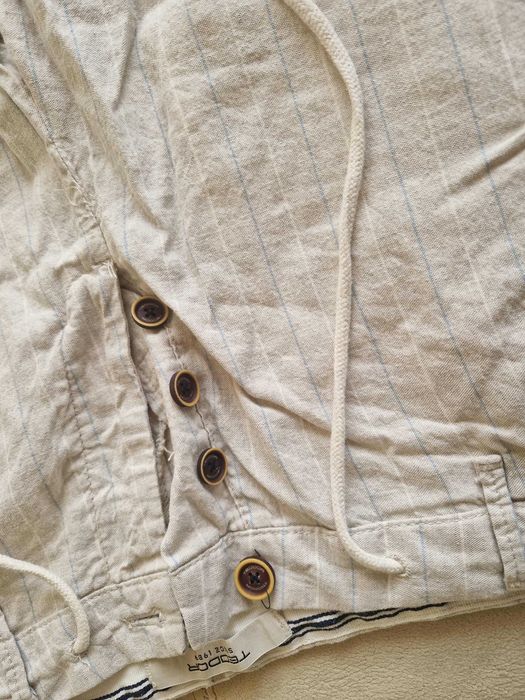 Мъжки ленени бермуди TEODOR