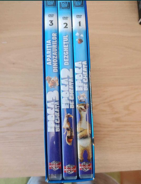 3 DVD Epoca de gheata