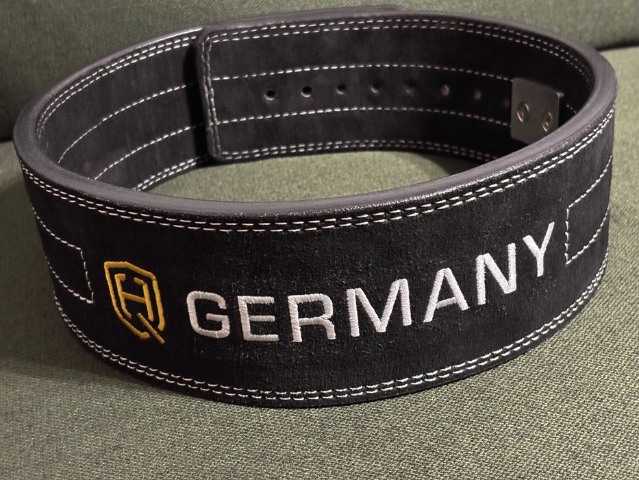 кожен колан за силов трибой/фитнес/powerlifting lever belt