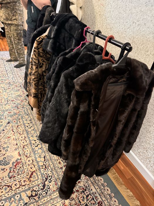 Норковые шубы дубленки бу