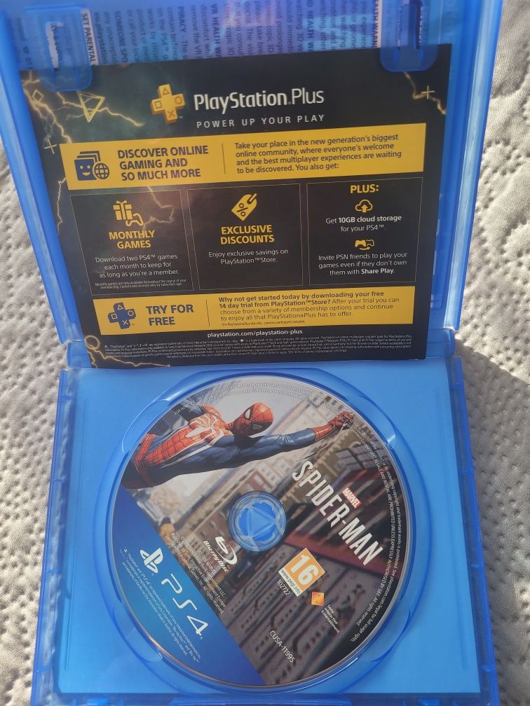 Дискове за PS 4 spider - man