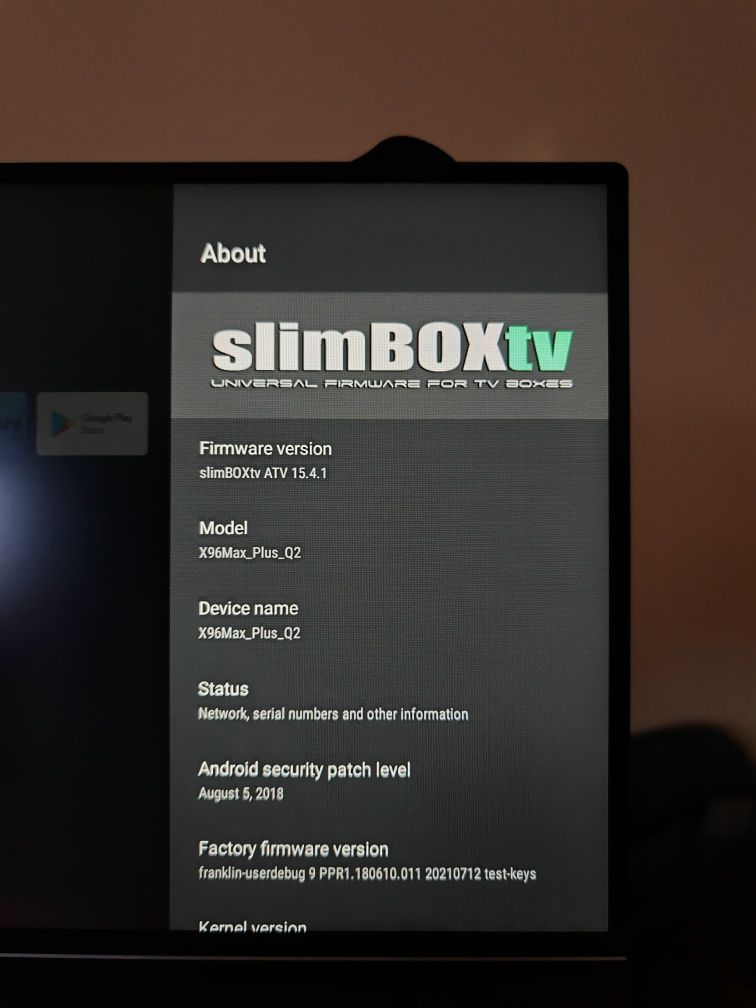 Android TV Box X96 Max+