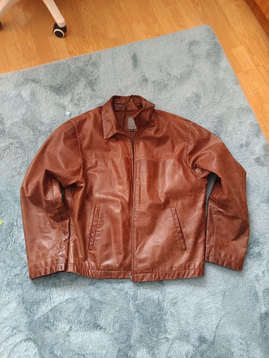 Geacă piele XL .