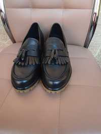 Pantofi ecco, casual ,negri,mărimea 37