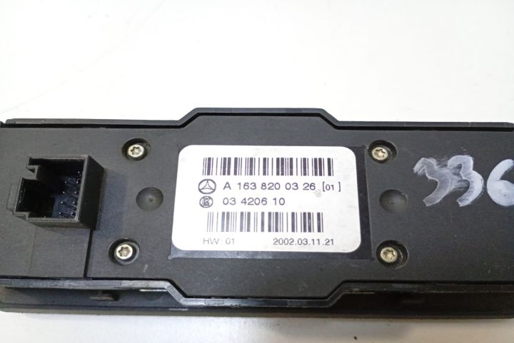 Panou comanda geamuri electrice A1638200326 Mercedes-Benz ML W163