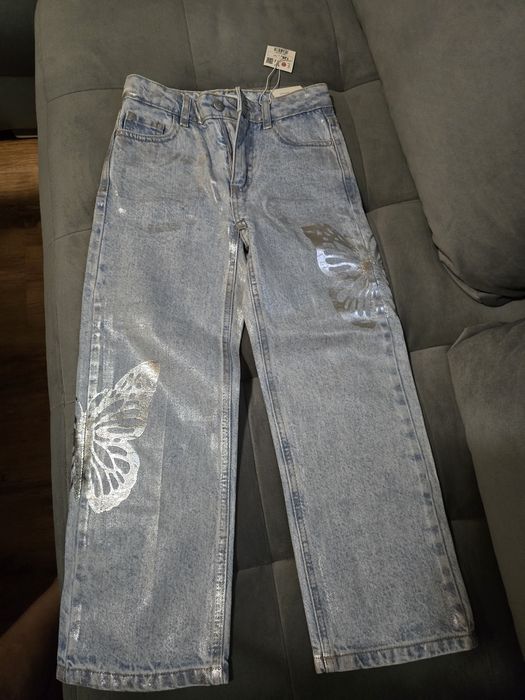 Детски блестящи дънки