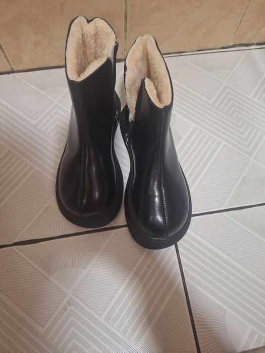 Сапоги детские теплые