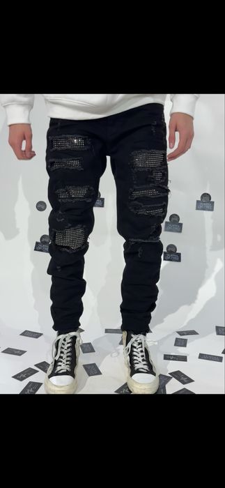 Blugi Slim Fit Negrii Noi