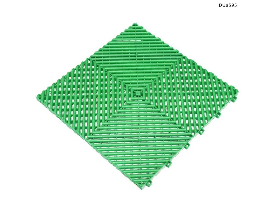 Plăci pardoseală modulară PVC 40×40 cm – montaj uşor Verde închis
