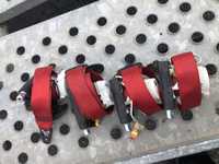 Червени колани за порше панамера porsche panamera до 2016 г