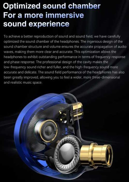 Новые запечатанные проводные наушники TRN MT4PRO 2DD цвет Silver HI-FI