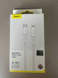 Cablu Baseus USB-C to Lightning iPhone 14,13,12,11 Pro