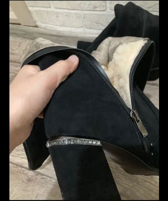 Зимние ботфорты 36 р