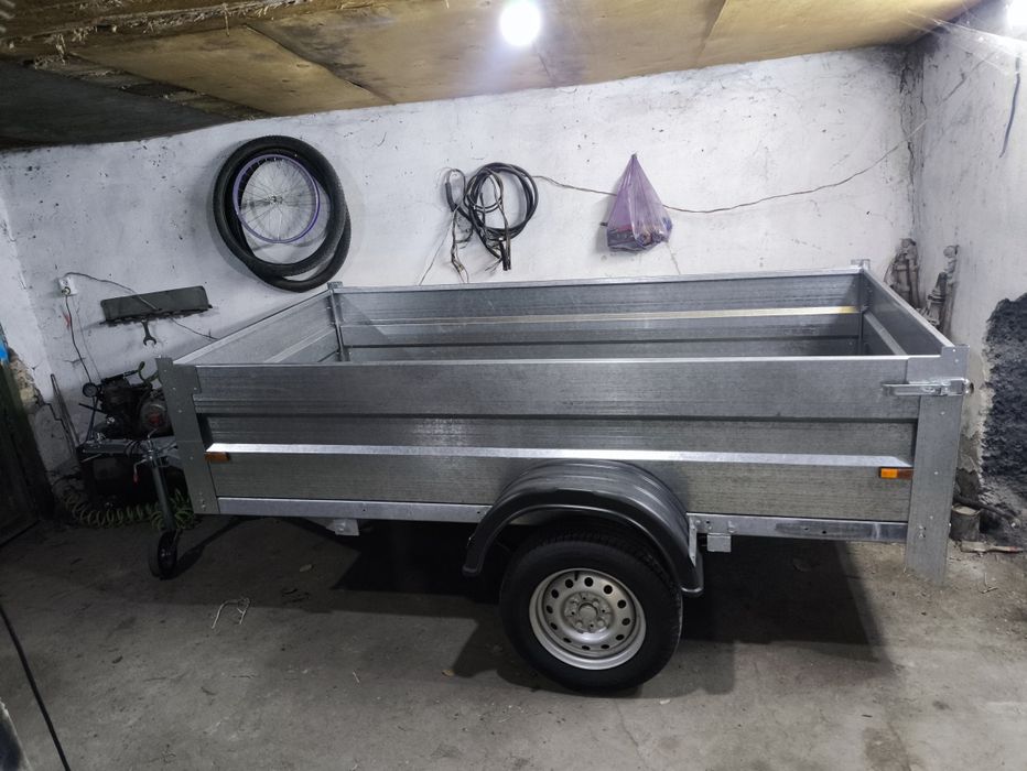 Новый большой прицеп 2.5 метра на 1.25 метра