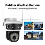 Camera Securitate Interior/Exterior Tripla 360 grade 5 MP