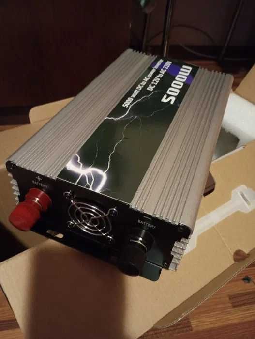 invertor 12v 5kw cu varf de 10kw