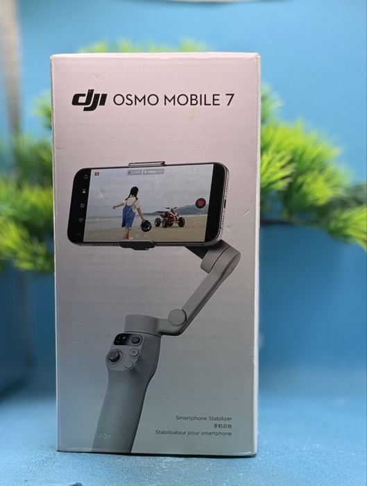 НОВО!!! Стабилизираща система DJI Osmo Mobile 7, 3 оси, Бял