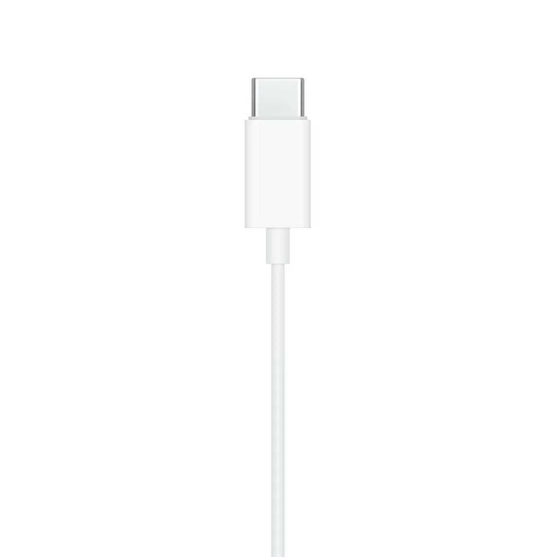 Оригинальные наушники Apple EarPods Type-c - белого цвета  - проводные