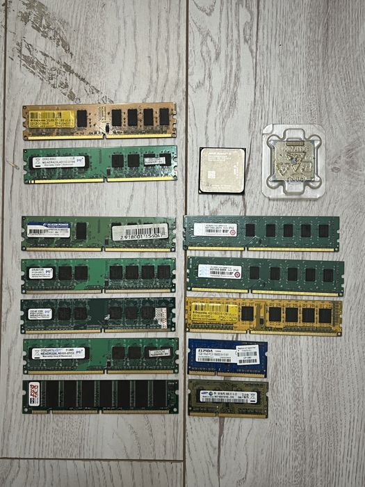 ОЗУ оперативная память, HDD, SSD