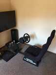 Playseats cu volan G29  si PS 4