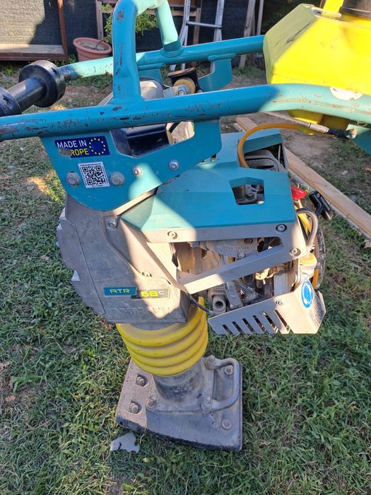 Compactor pământ Ammann ATR 68 C – 68 kg, motor 2.2 kW