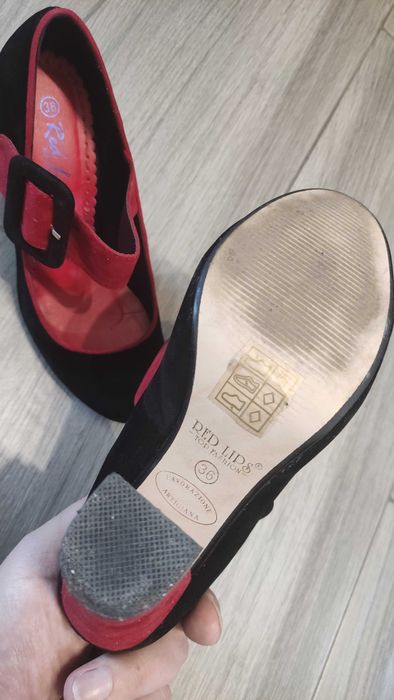 Pantofi dama eleganti, piele intoarsa, marime 36, 37