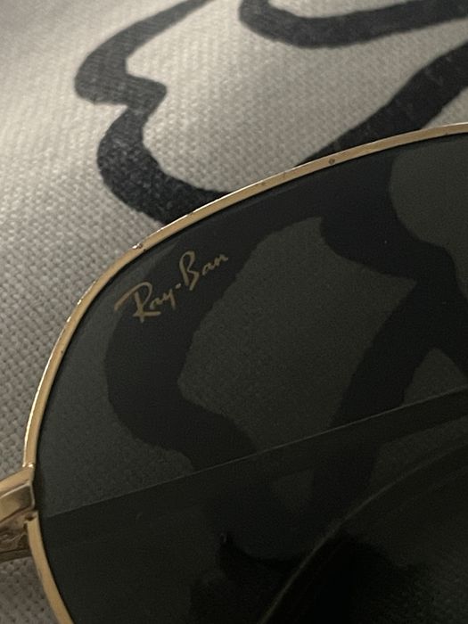 Vand ochelari de soare ray-ban originali din sticla