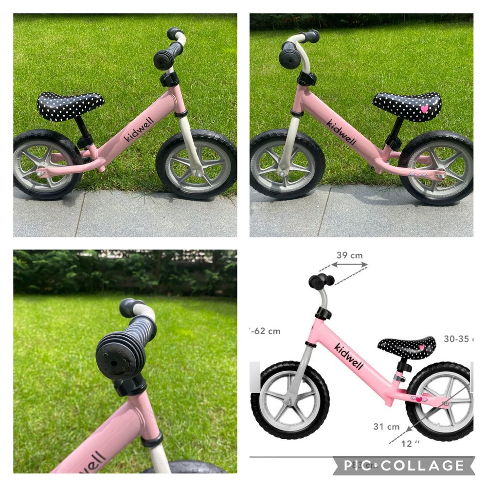 Tricicleta Smart Trike 4in1, Bicicleta Balans Fete, Baieti