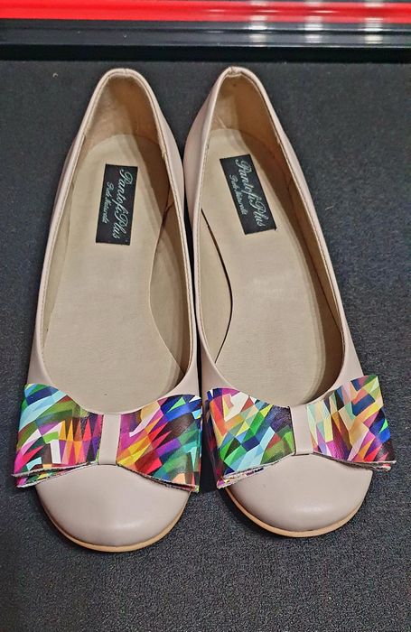 Balerini din piele naturala dama mărimea 38