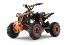 ATV electric NITRO Eco Avenger XXL 1200W 48V, Snowy tyres, Orange