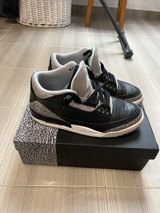 Jordan 3 green glow