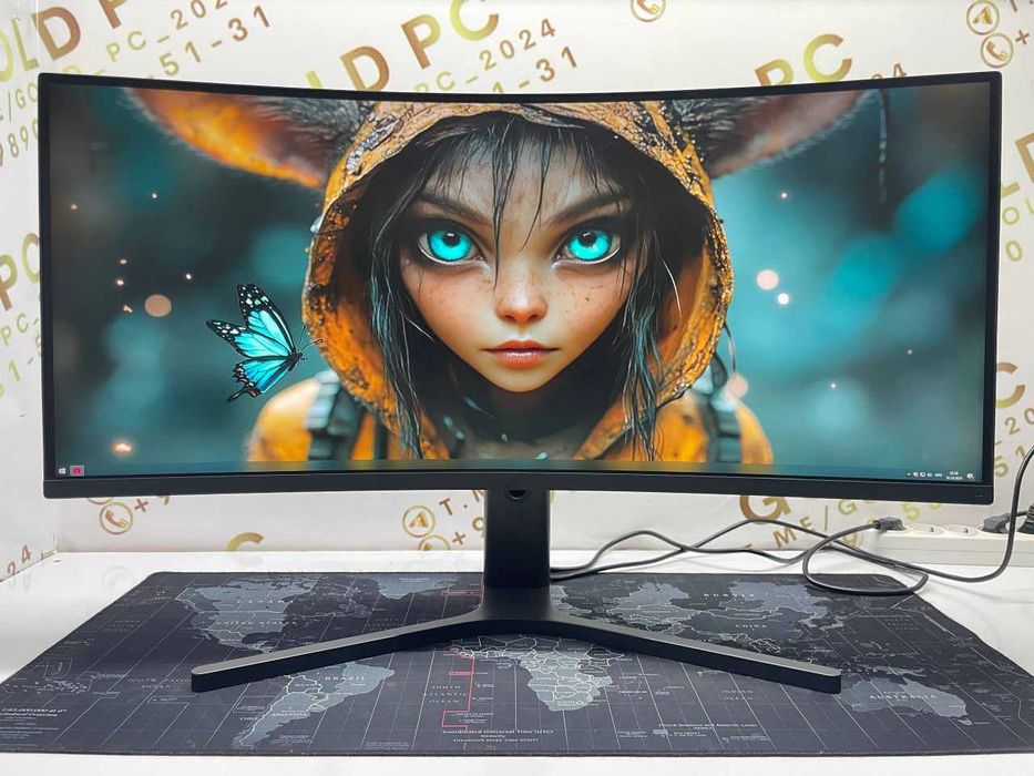 Monitor REDMI 34 CURVED 4K 144hz 6ms