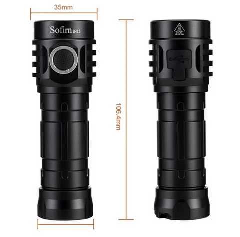 Lanterna LED Sofirn IF25A 3800 lumeni