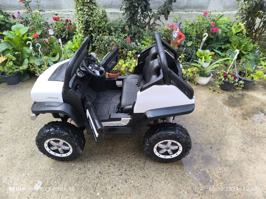 Mașinuță electrică.