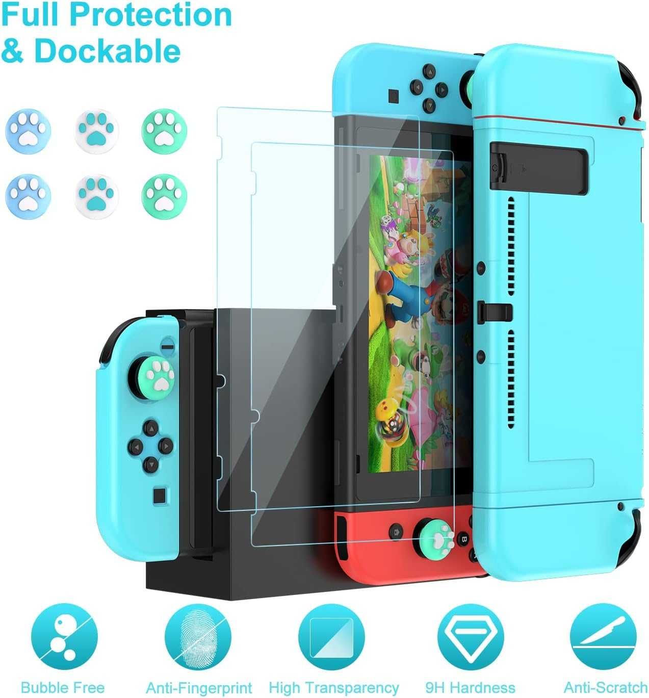 Комплект от 18 аксесоара за NS Switch
