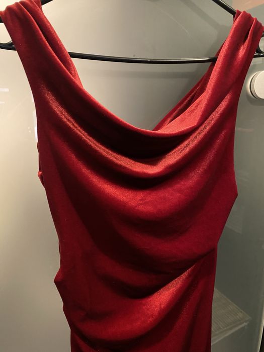 Calliope официална дълга червена рокля S размер