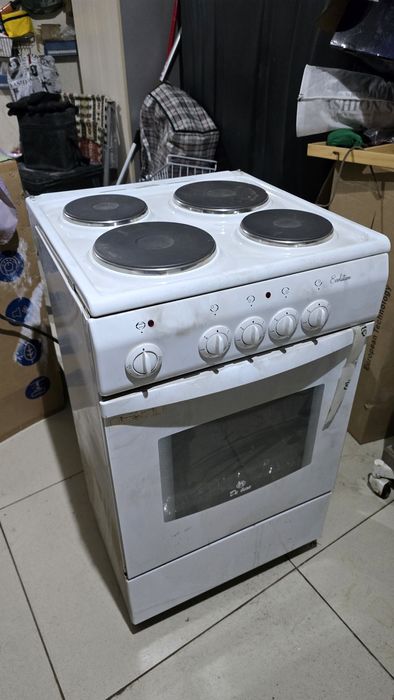 Плита электрическая De Luxe 5004.12э белая