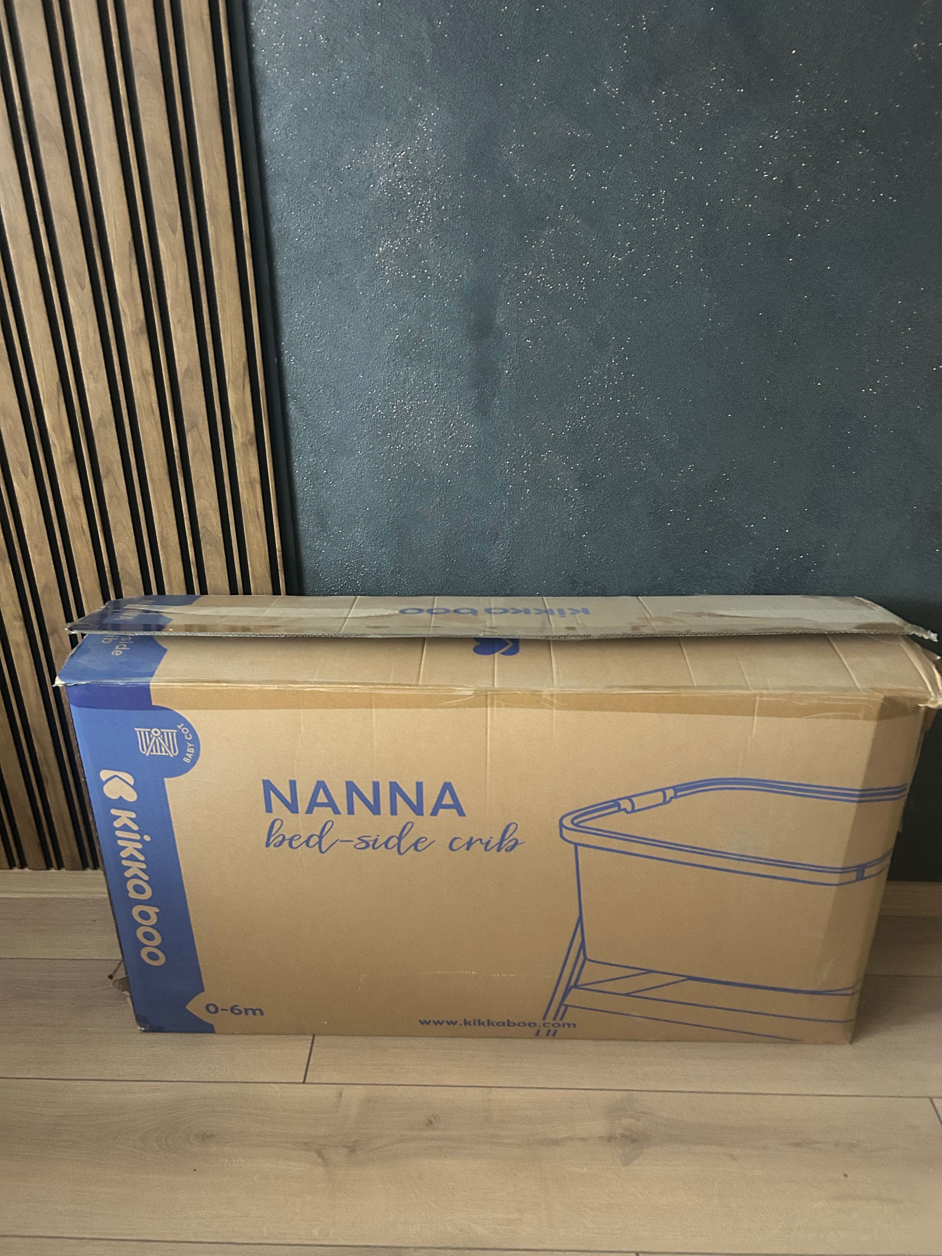 Бебешка кошара KikkaBoo Nana Wood