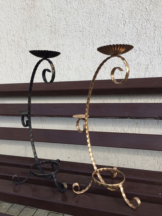 Suporti aranjamente florale fier forjat