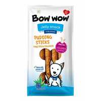 Recompense Bow Wow pentru caini natural salam de pui, colagen, 6buc