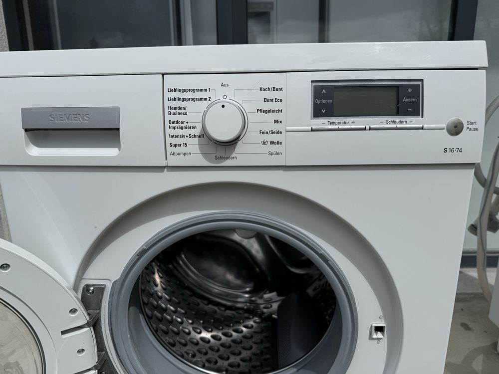 Пералня Siemens за 8 кг пране