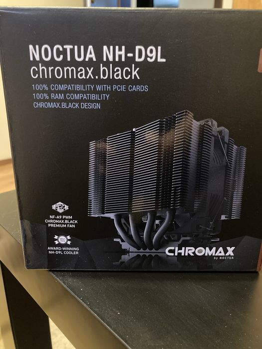 Cooler Noctua black NH-D9L chromax