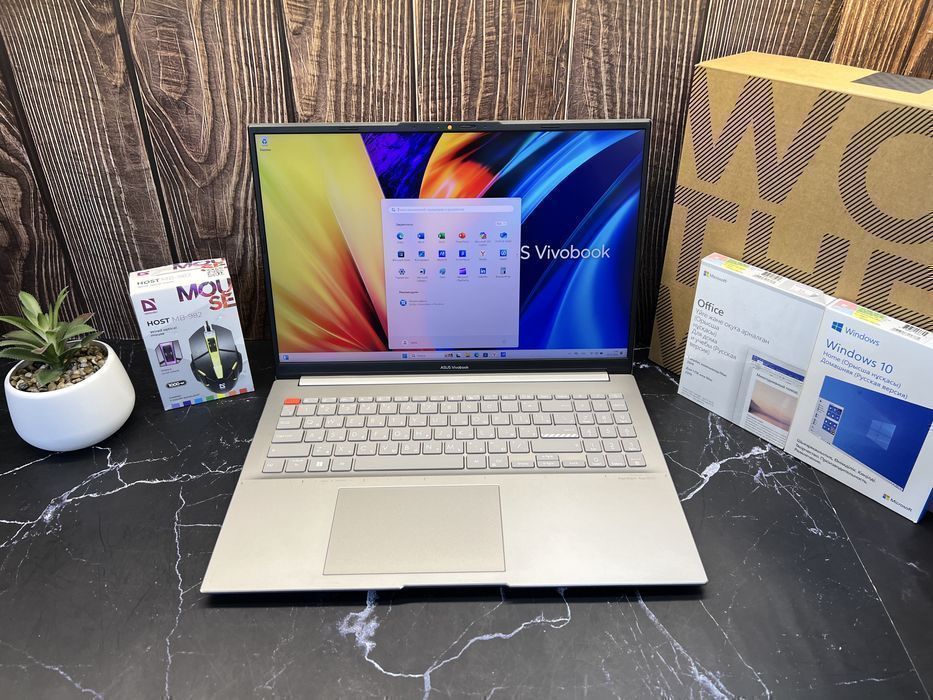 Ноутбук бизнес класса ASUS VivoBook S16 | Ryzen 5-5600H | 16GB | 512GB