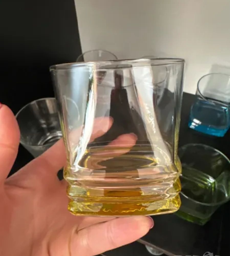 Комплект 5 чаши за уиски 200 ml и декантер