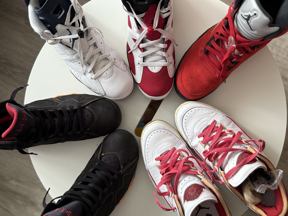 Nike air Jordan 6 red retro
