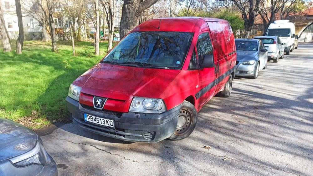 Продавам Пежо Експерт 2.0 HDI 2005 г., КЛИМА, 1+2 места, ЕВРО 4