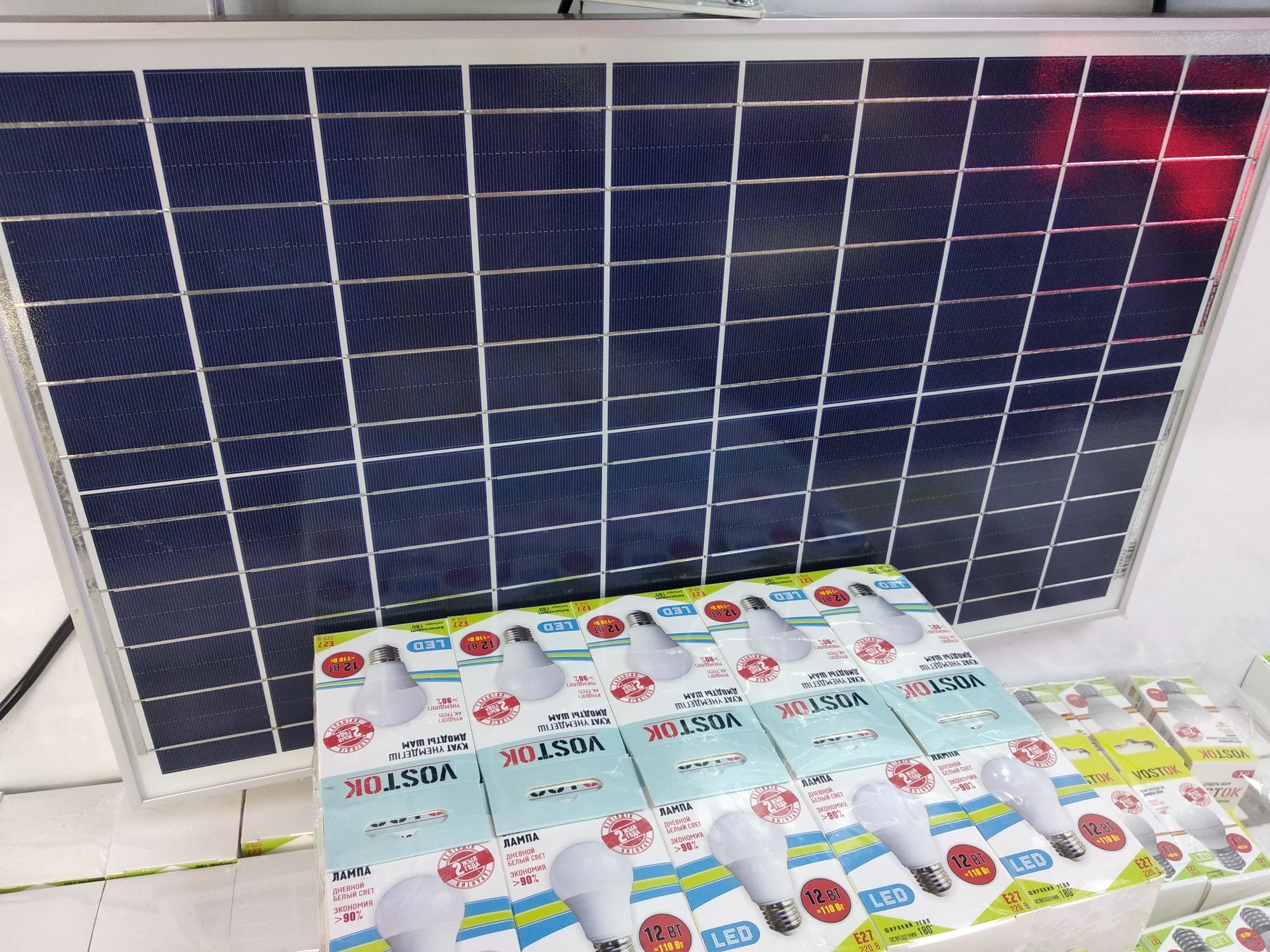 Светильники на солнечных батареях Алматы, отправка в регионы РК