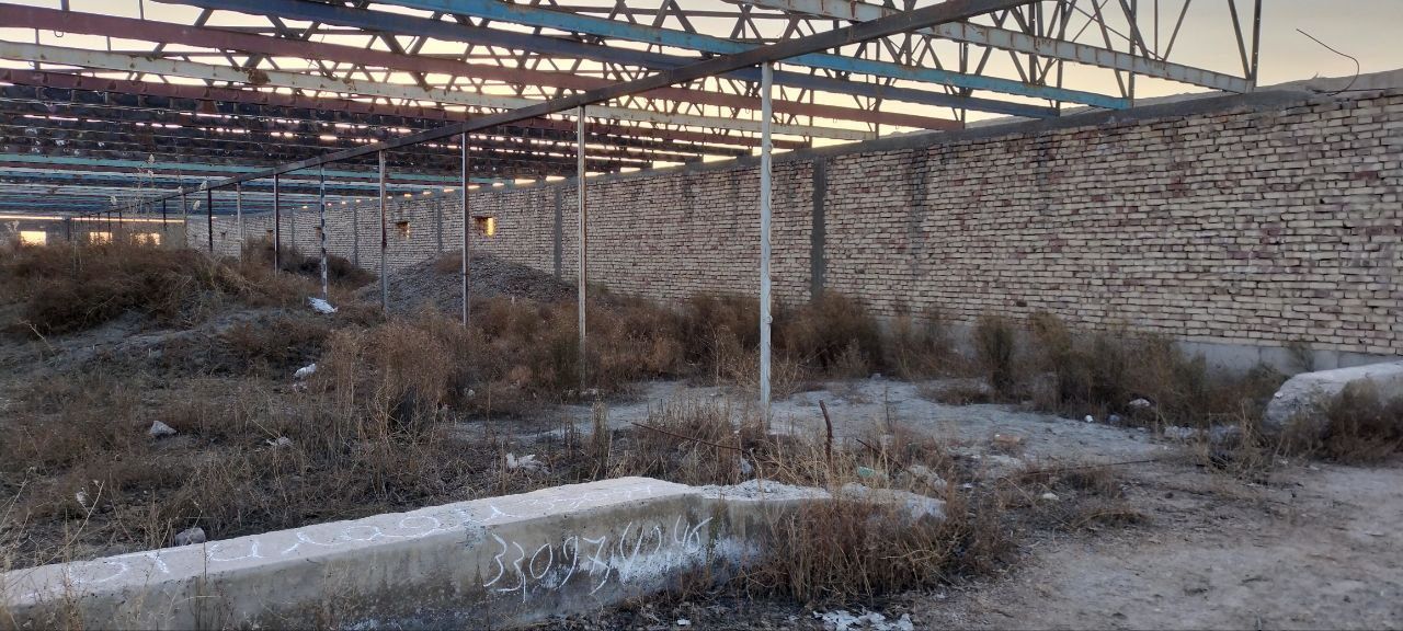 Қурилиши тугалланмаган ишлаб чиқариш учун бино